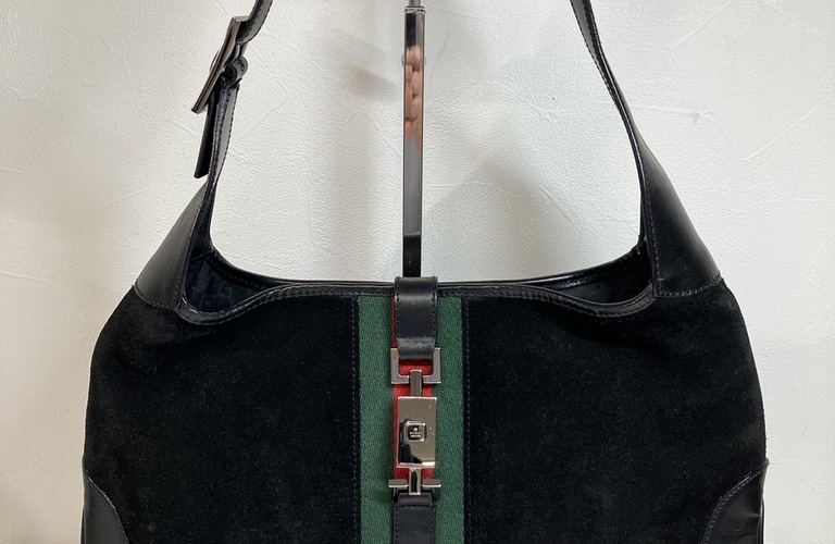 GUCCI スエード ワンショルダーバッグの高価買取は買取大吉にお任せ下さい！！