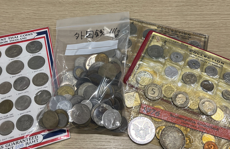 コイン・メダル・古銭などコレクションしていたら、お宝になっているかも！！