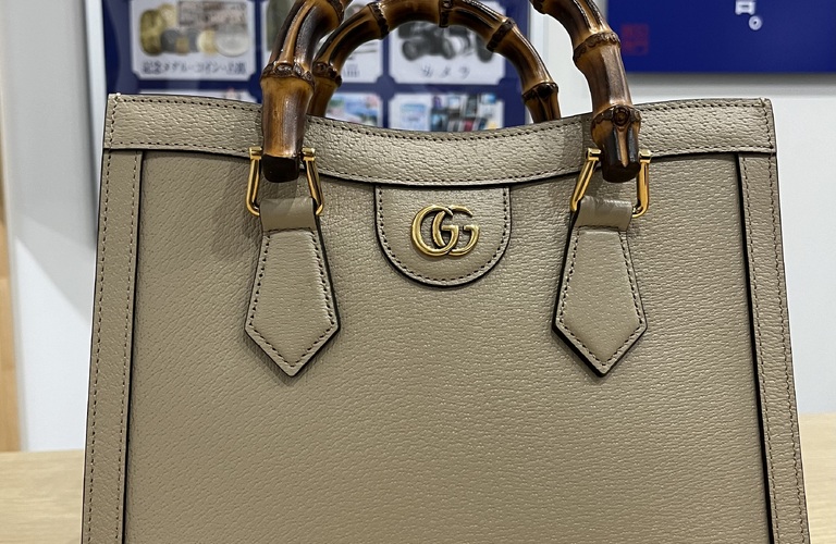 GUCCI ダイアナ バンブー２wayバッグを高く売るなら買取大吉で決まり！！