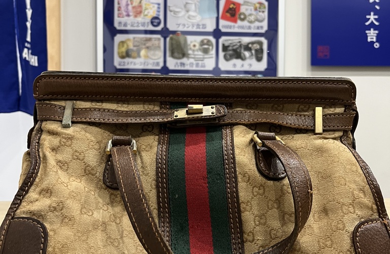 GUCCI シェリーライン インターロックのバッグをご売却するなら買取大吉で決まり！！