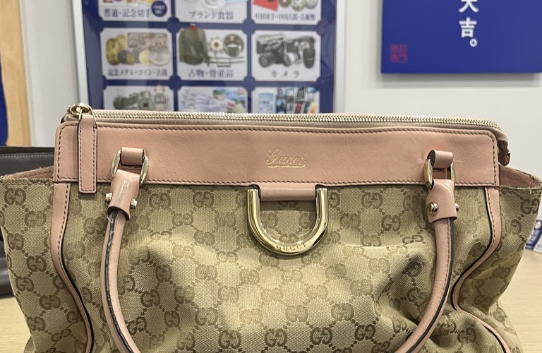 GUCCI GGキャンバス トートの高価買取は買取大吉で決まり！！