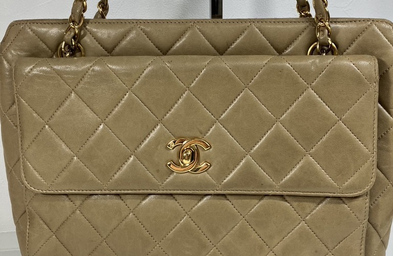 CHANEL マトラッセ チェーンショルダーバッグ