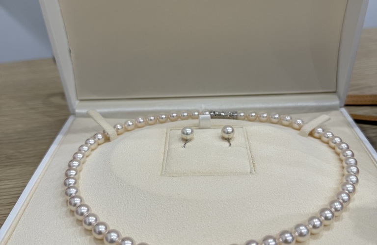 TASAKI パールネックレス　イヤリングセット