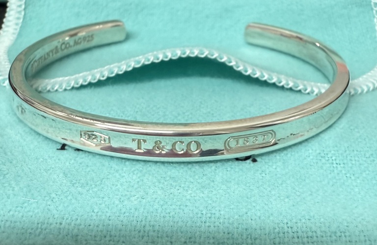 Tiffany & Co. シルバー925 カフナローバングル