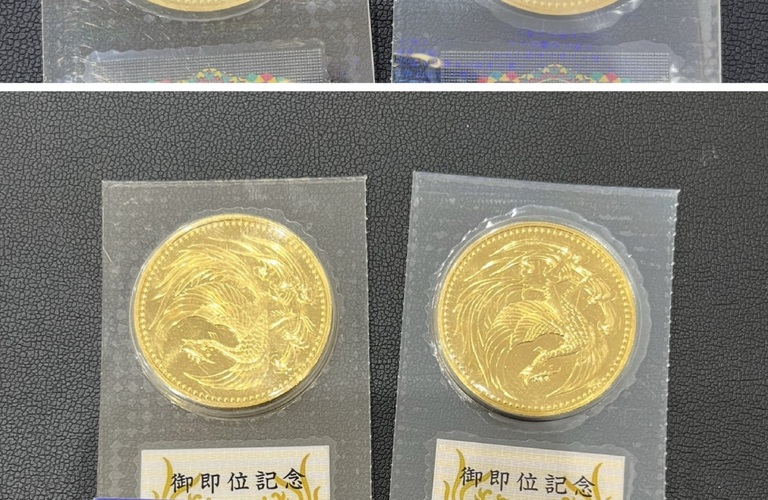 天皇御即位金貨の高価買取は買取大吉 墨田菊川駅前店で決まり！！ ｜ 墨田菊川駅前店