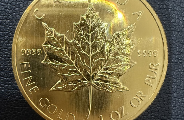 メイプルリーフ金貨　１オンス　高価買取