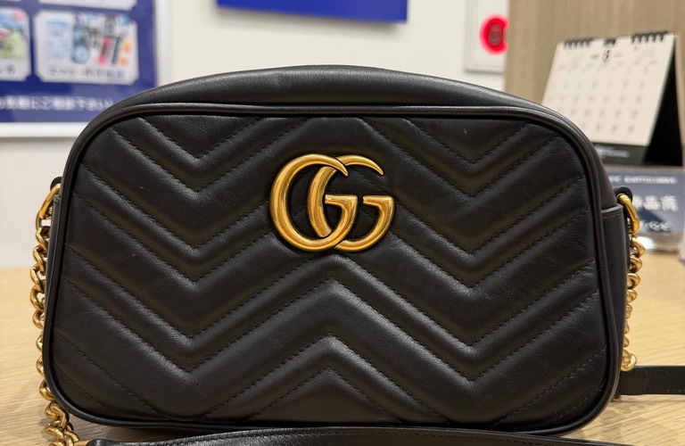 GUCCI GGマーモント ショルダーバッグの高価買取は大吉！！