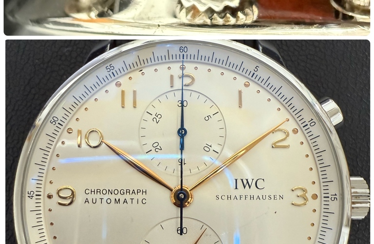 IWC ポルトギーゼ クロノグラフ 高価買取