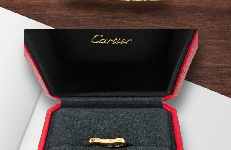 Cartier（カルティエ）バレリーナウェディング ダイヤリングの高価買取は大吉！！
