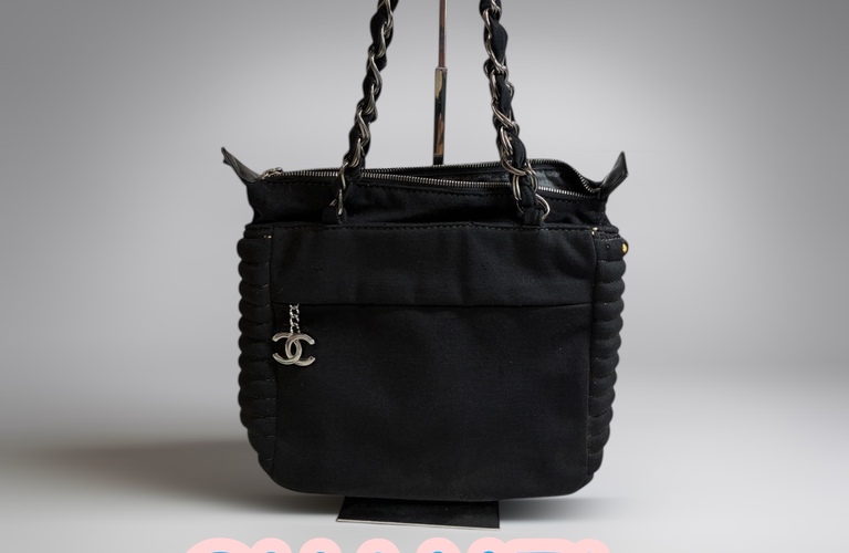 CHANEL ブラックチェーンバッグをお買取りしました