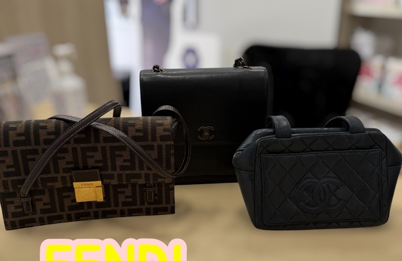 CHANEL・FENDIのブランドバッグをお買取りしました！ 