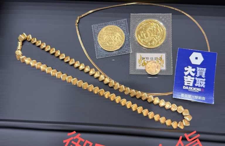 お盆休み最終日】片付けで見つけた金・K18・金貨、眠らせたままになっていませんか？