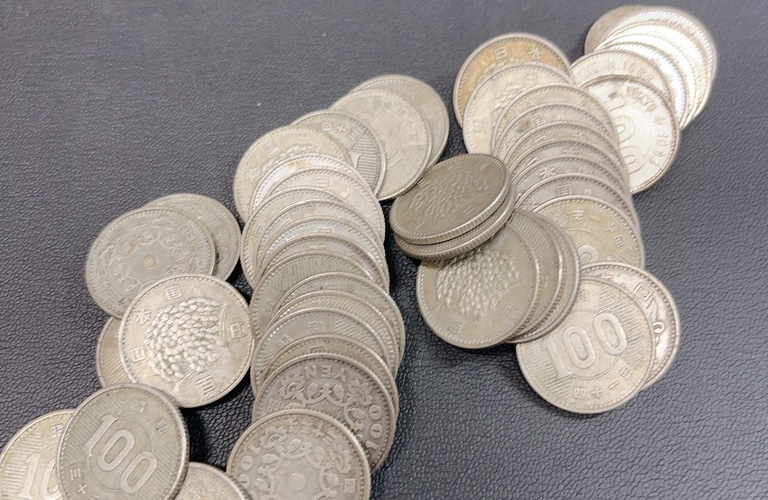 100円銀貨 オリンピックの高価買取は大吉です！！