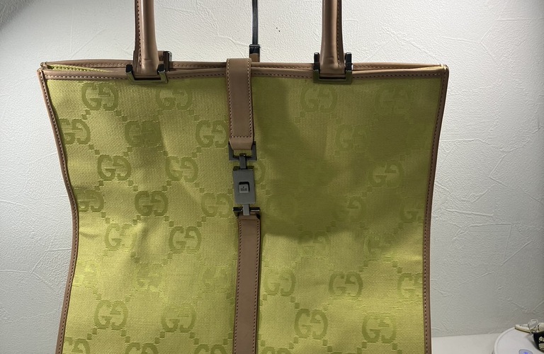 GUCCI GGキャンバストートバッグの高価買取は大吉！！