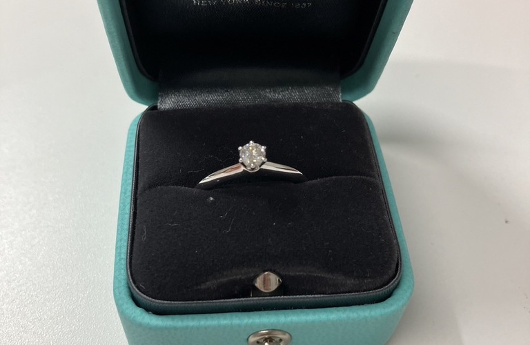Tiffany ダイヤモンドリングの高価買取は、買取大吉ですね！！！